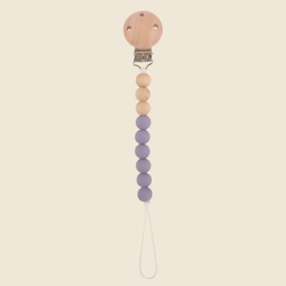 Pacifier Clip in Light Purple/Blue/Grey Color NWT